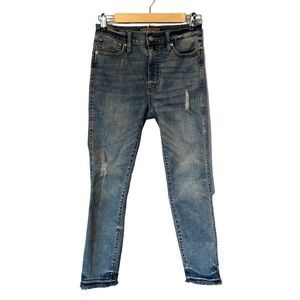 Point Sur 10” Hightower Straight Distressed jeans size 26
